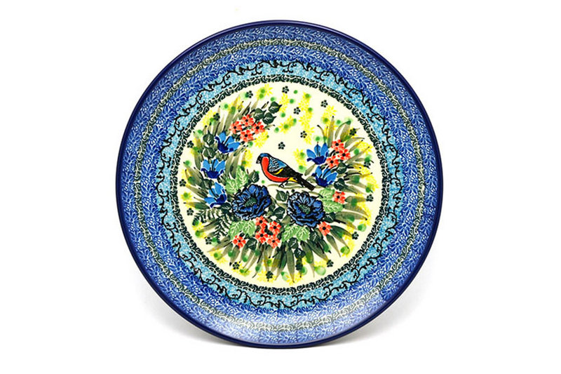 Ceramika Artystyczna Polish Pottery Plate - 10" Dinner - Unikat Signature - U4512 257-U4512 (Ceramika Artystyczna)