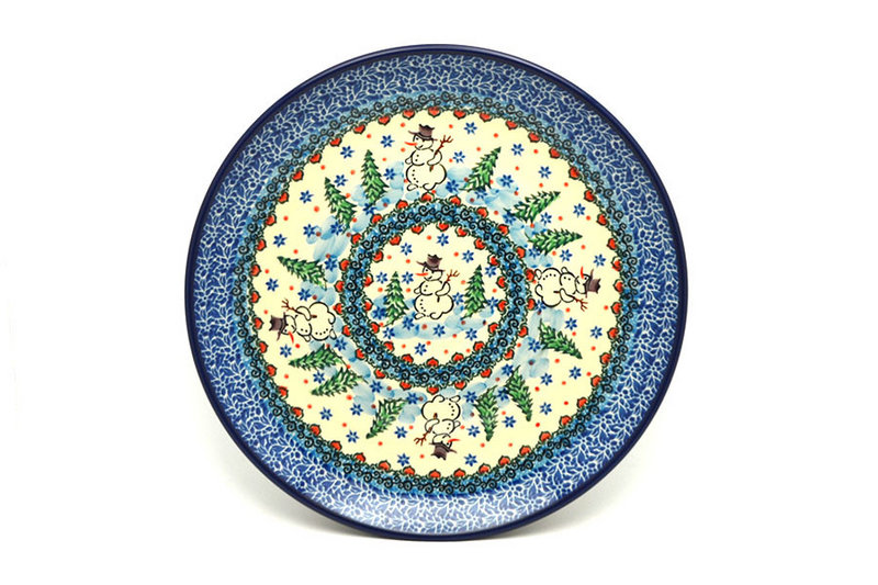 Ceramika Artystyczna Polish Pottery Plate - 10" Dinner - Unikat Signature - U4661 257-U4661 (Ceramika Artystyczna)