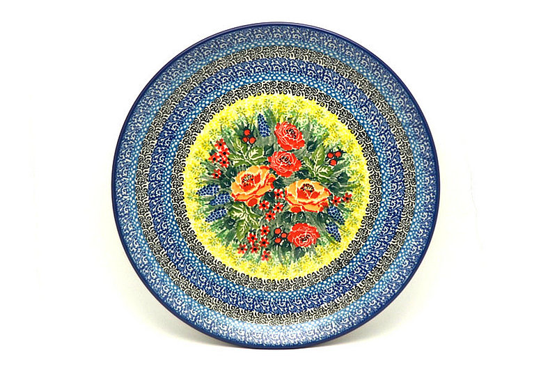 Ceramika Artystyczna Polish Pottery Plate - 10" Dinner - Unikat Signature - U4779 257-U4779 (Ceramika Artystyczna)