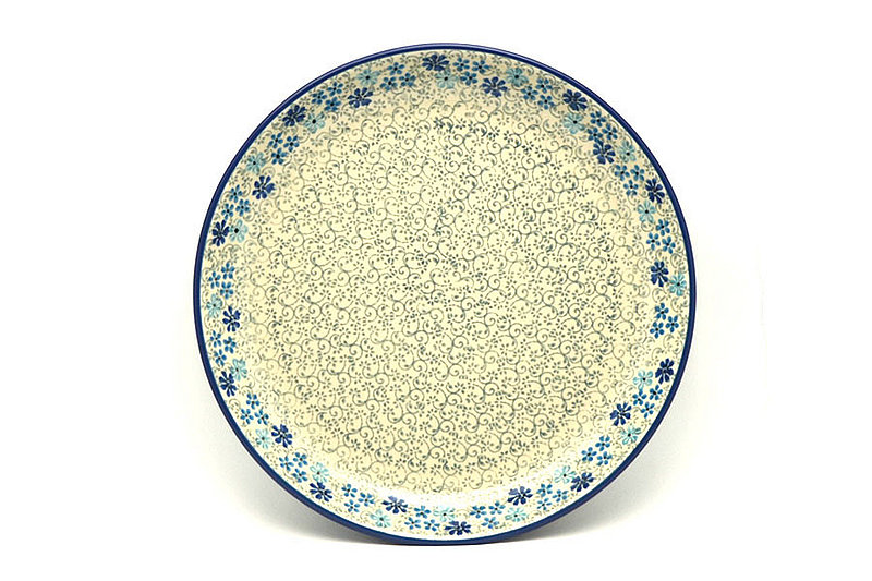 Ceramika Artystyczna Polish Pottery Plate - 9 1/2" Luncheon - Sea Blossom 302-2612a (Ceramika Artystyczna)