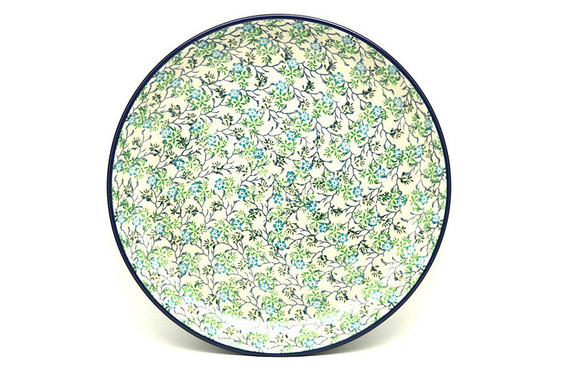 Ceramika Artystyczna Polish Pottery Plate - 9 1/2" Luncheon - Summer Ivy 302-2814a (Ceramika Artystyczna)