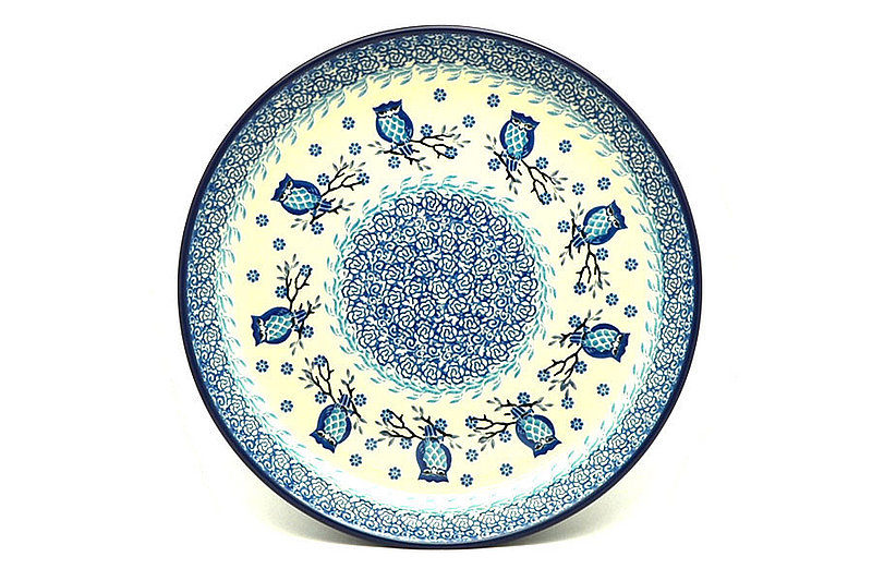 Ceramika Artystyczna Polish Pottery Plate - 9 1/2" Luncheon - Unikat Signature U5055 302-U5055 (Ceramika Artystyczna)