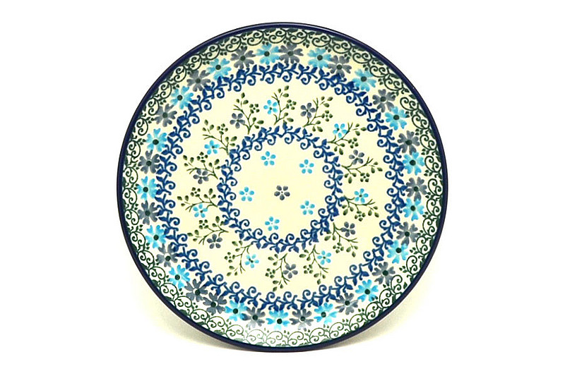 Ceramika Artystyczna Polish Pottery Plate - Bread & Butter (6 1/4") - Blue Dazzle 261-2250a (Ceramika Artystyczna)