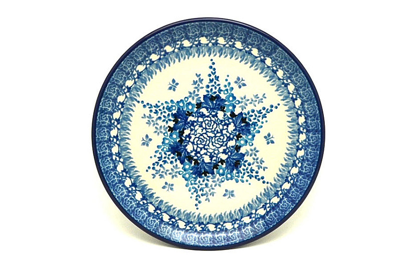 Ceramika Artystyczna Polish Pottery Plate - Bread & Butter (6 1/4") - Blue Sage 261-3277a (Ceramika Artystyczna)