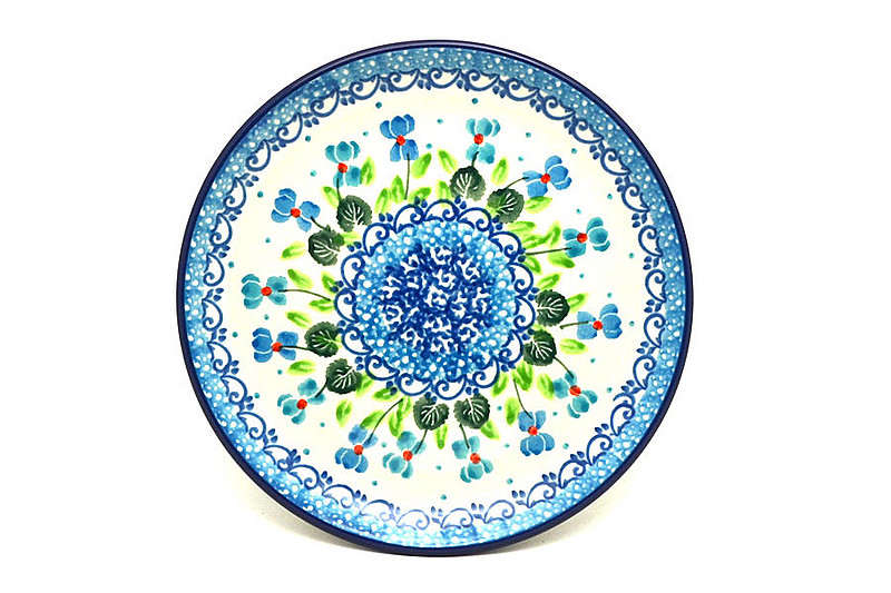 Ceramika Artystyczna Polish Pottery Plate - Bread & Butter (6 1/4") - Dutch Iris 261-2668a (Ceramika Artystyczna)