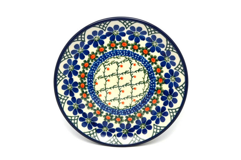 Ceramika Artystyczna Polish Pottery Plate - Bread & Butter (6 1/4") - Primrose 261-854a (Ceramika Artystyczna)