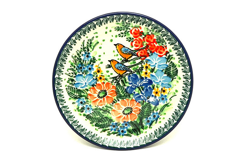 Ceramika Artystyczna Polish Pottery Plate - Bread & Butter (6 1/4") - Unikat Signature - U2517 261-U2517 (Ceramika Artystyczna)