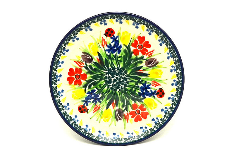 Ceramika Artystyczna Polish Pottery Plate - Bread & Butter (6 1/4") - Unikat Signature - U3787 261-U3787 (Ceramika Artystyczna)