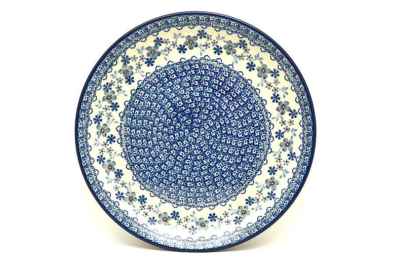 Ceramika Artystyczna Polish Pottery Plate - Dinner (10 1/2") - Blue Horizon 223-2333a (Ceramika Artystyczna)