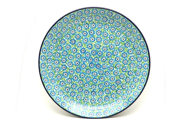 Polish Pottery Plate - Dinner (10 1/2") -  Key Lime