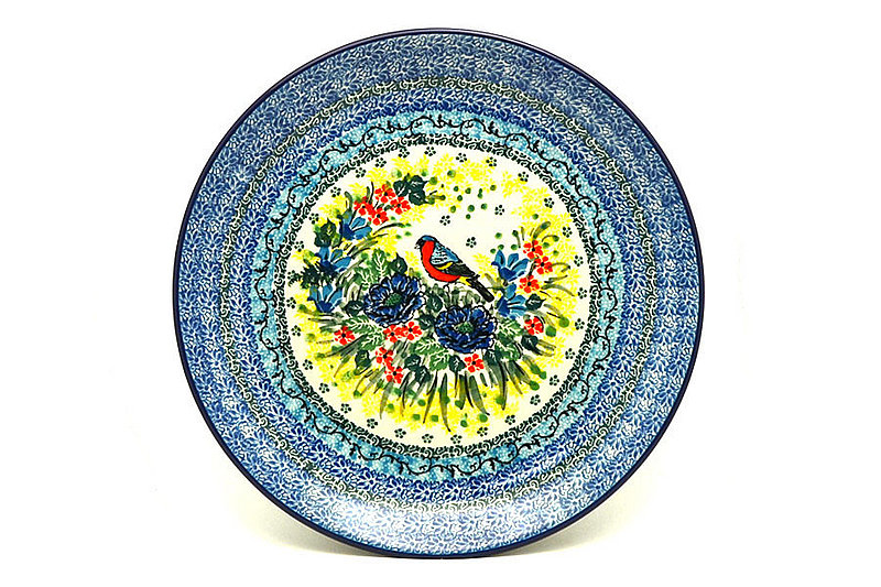 Ceramika Artystyczna Polish Pottery Plate - Dinner (10 1/2") - Unikat Signature - U4512 223-U4512 (Ceramika Artystyczna)