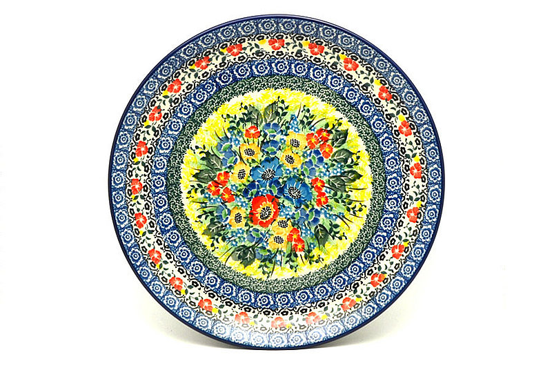 Ceramika Artystyczna Polish Pottery Plate - Dinner (10 1/2") - Unikat Signature U4578 223-U4578 (Ceramika Artystyczna)