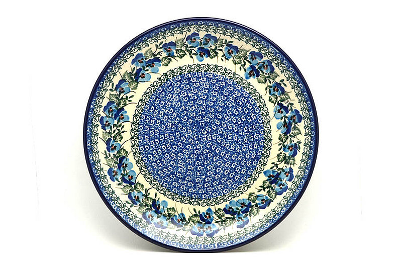 Ceramika Artystyczna Polish Pottery Plate - Dinner (10 1/2") - Winter Viola 223-2273a (Ceramika Artystyczna)