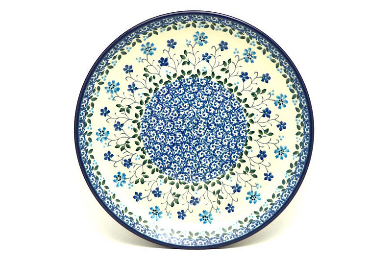 Ceramika Artystyczna Polish Pottery Plate - Salad/Dessert (7 3/4") - Georgia Blue 086-2785a (Ceramika Artystyczna)