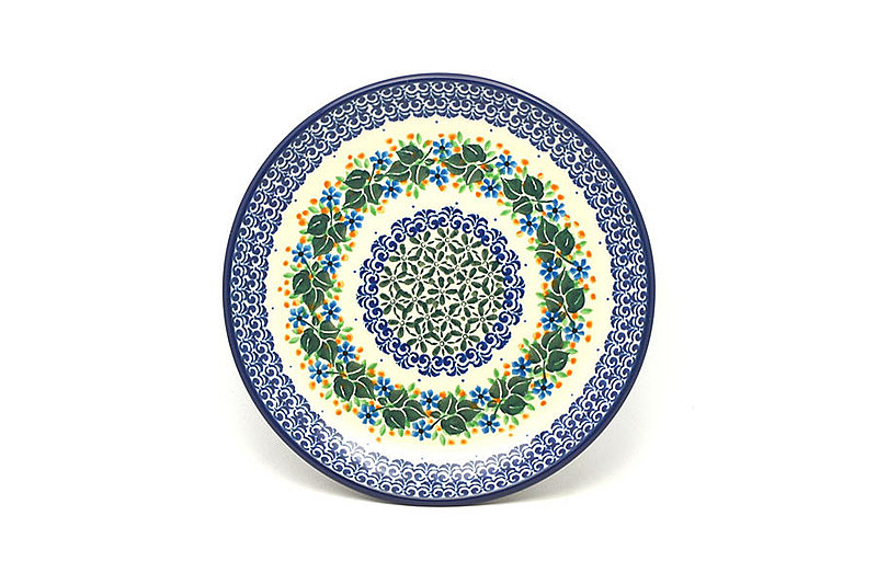 Ceramika Artystyczna Polish Pottery Plate - Salad/Dessert (7 3/4") - Ivy Trail 086-1898a (Ceramika Artystyczna)