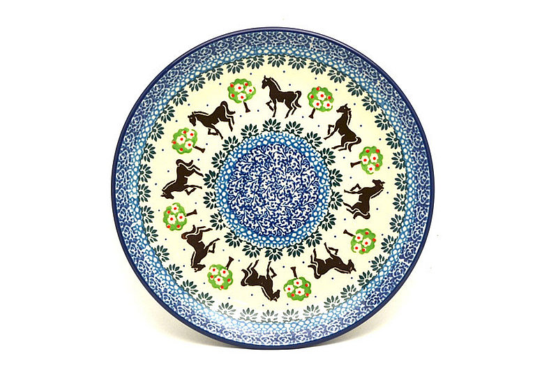Ceramika Artystyczna Polish Pottery Plate - Salad/Dessert (7 3/4") - Mackintosh 086-2256a (Ceramika Artystyczna)
