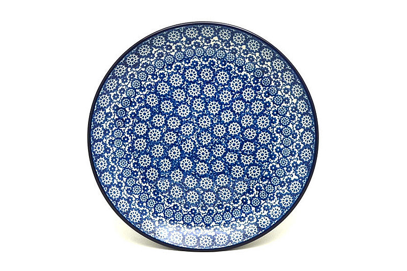 Ceramika Artystyczna Polish Pottery Plate - Salad/Dessert (7 3/4") - Midnight 086-2615a (Ceramika Artystyczna)