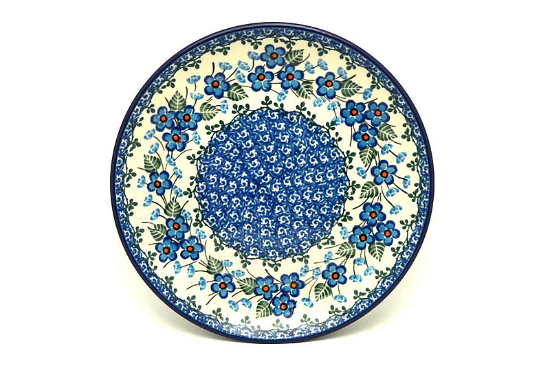 Ceramika Artystyczna Polish Pottery Plate - Salad/Dessert (7 3/4") - Parisian Poppies 086-2272a (Ceramika Artystyczna)