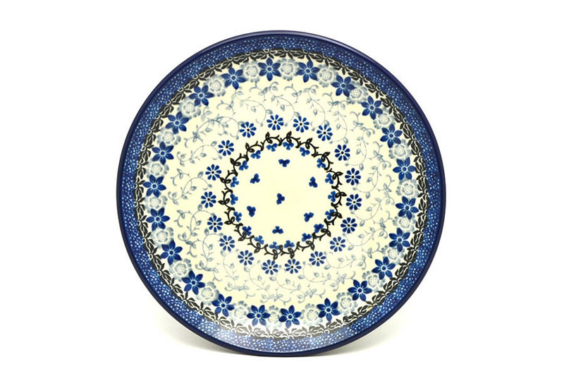 Ceramika Artystyczna Polish Pottery Plate - Salad/Dessert (7 3/4") - Silver Lace 086-2158a (Ceramika Artystyczna)