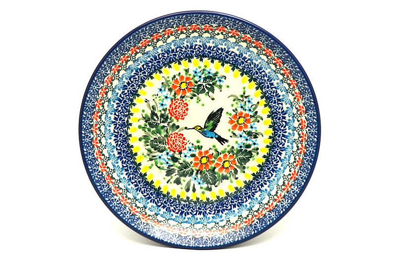 Ceramika Artystyczna Polish Pottery Plate - Salad/Dessert (7 3/4") - Unikat Signature U3357 086-U3357 (Ceramika Artystyczna)