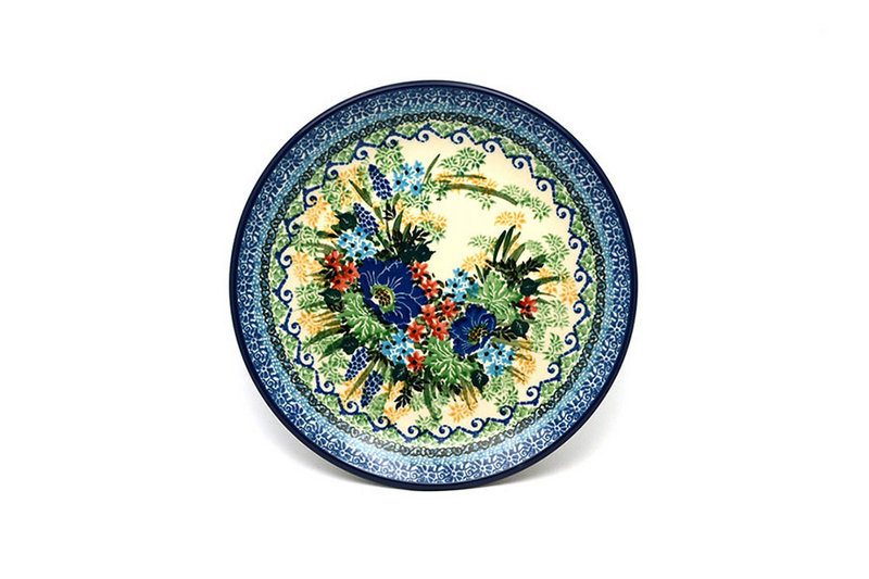 Ceramika Artystyczna Polish Pottery Plate - Salad/Dessert (7 3/4") - Unikat Signature U4695 086-U4695 (Ceramika Artystyczna)