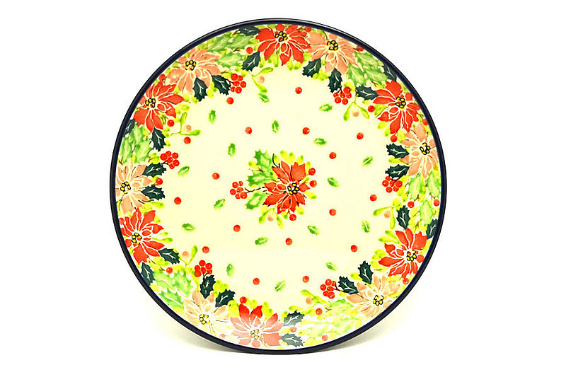 Ceramika Artystyczna Polish Pottery Plate - Salad/Dessert (7 3/4") - Unikat Signature U5054 086-U5054 (Ceramika Artystyczna)