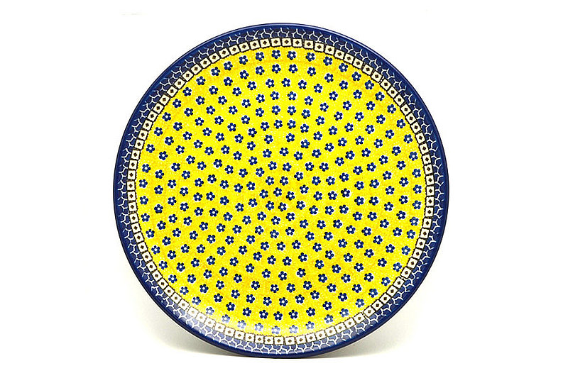 Ceramika Artystyczna Polish Pottery Platter - Round (12 1/4") - Sunburst 256-859a (Ceramika Artystyczna)