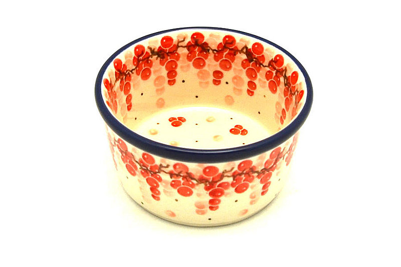Ceramika Artystyczna Polish Pottery Ramekin - Pink Peppercorn 409-2387a (Ceramika Artystyczna)