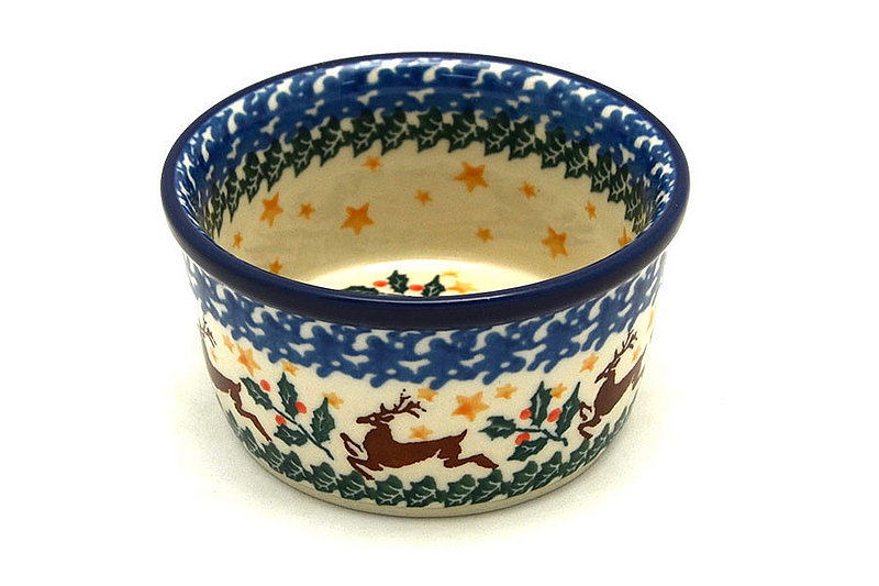 Ceramika Artystyczna Polish Pottery Ramekin - Prancer 409-1485a (Ceramika Artystyczna)