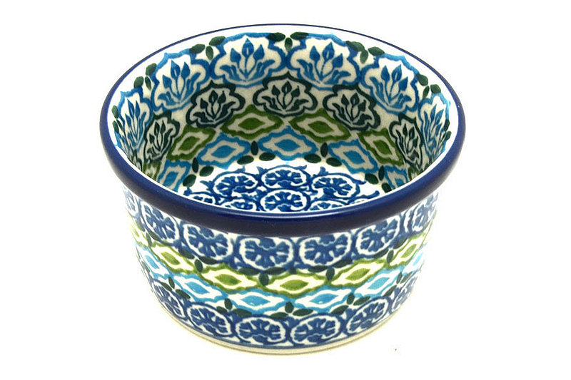 Ceramika Artystyczna Polish Pottery Ramekin - Tranquil Tide 409-1859a (Ceramika Artystyczna)