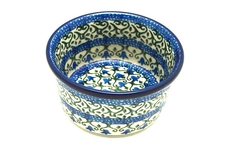 Ceramika Artystyczna Polish Pottery Ramekin - Tulip Trellis 409-0585a (Ceramika Artystyczna)