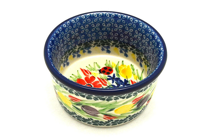 Ceramika Artystyczna Polish Pottery Ramekin - Unikat Signature - U3787 409-U3787 (Ceramika Artystyczna)