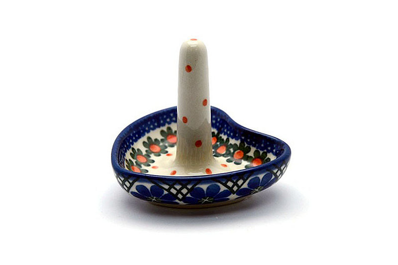Ceramika Artystyczna Polish Pottery Ring Holder - Primrose 904-854a (Ceramika Artystyczna)