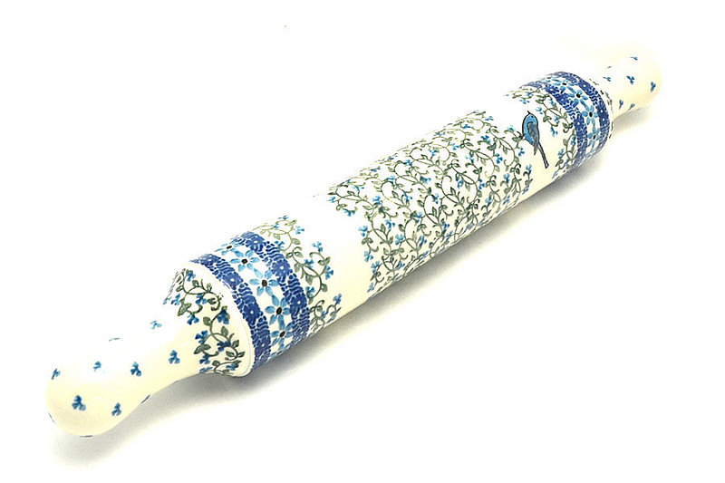 Ceramika Artystyczna Polish Pottery Rolling Pin - Song Bird 439-1932a (Ceramika Artystyczna)