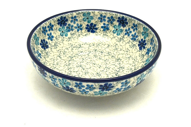 Ceramika Artystyczna Polish Pottery Small Shallow Bowl - Sea Blossom B89-2612a (Ceramika Artystyczna)