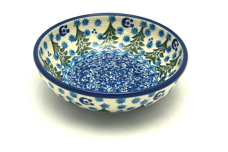 Ceramika Artystyczna Polish Pottery Small Shallow Bowl - Silent Night B89-1674a (Ceramika Artystyczna)