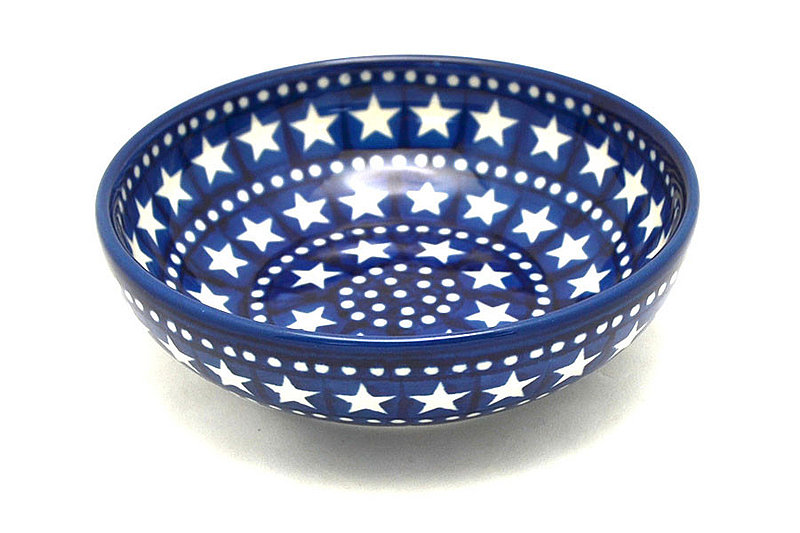 Ceramika Artystyczna Polish Pottery Small Shallow Bowl - Starlight B89-119a (Ceramika Artystyczna)