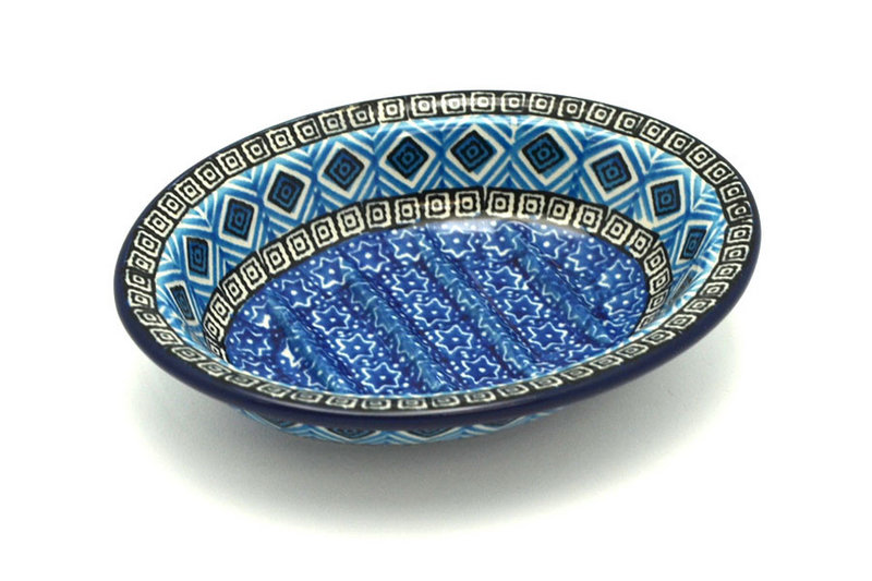 Ceramika Artystyczna Polish Pottery Soap Dish - Aztec Sky 510-1917a (Ceramika Artystyczna)