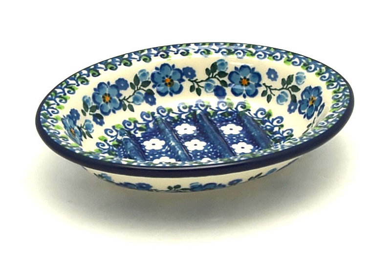 Ceramika Artystyczna Polish Pottery Soap Dish - Calico 510-2251a (Ceramika Artystyczna)