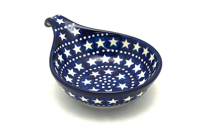 Ceramika Artystyczna Polish Pottery Spoon/Ladle Rest - Starlight 174-119a (Ceramika Artystyczna)