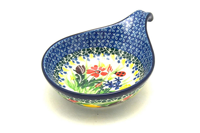 Ceramika Artystyczna Polish Pottery Spoon/Ladle Rest - Unikat Signature - U3787 174-U3787 (Ceramika Artystyczna)