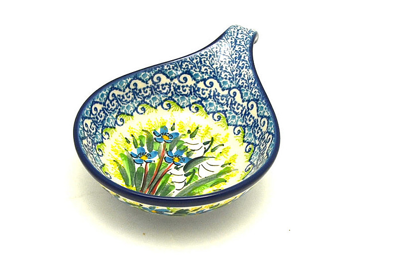 Ceramika Artystyczna Polish Pottery Spoon/Ladle Rest - Unikat Signature - U5071 174-U5071 (Ceramika Artystyczna)