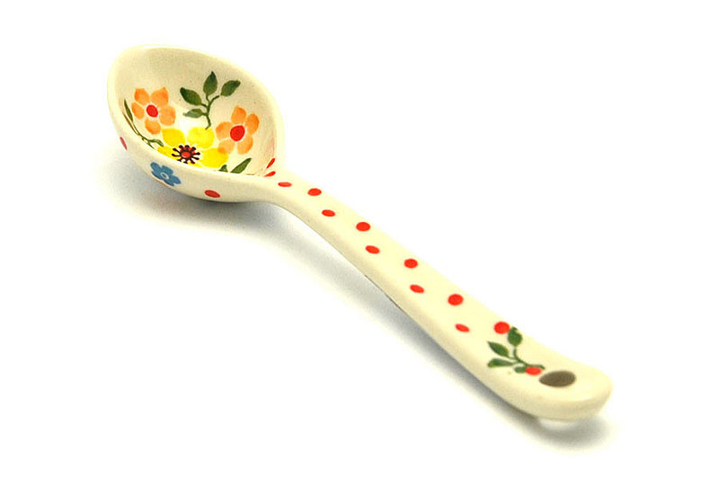 Polish Pottery Spoon - Medium - Buttercup