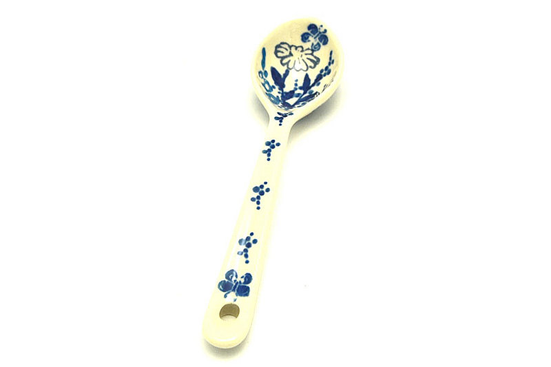Ceramika Artystyczna Polish Pottery Spoon - Medium - Evening Poppies 590-2902a (Ceramika Artystyczna)