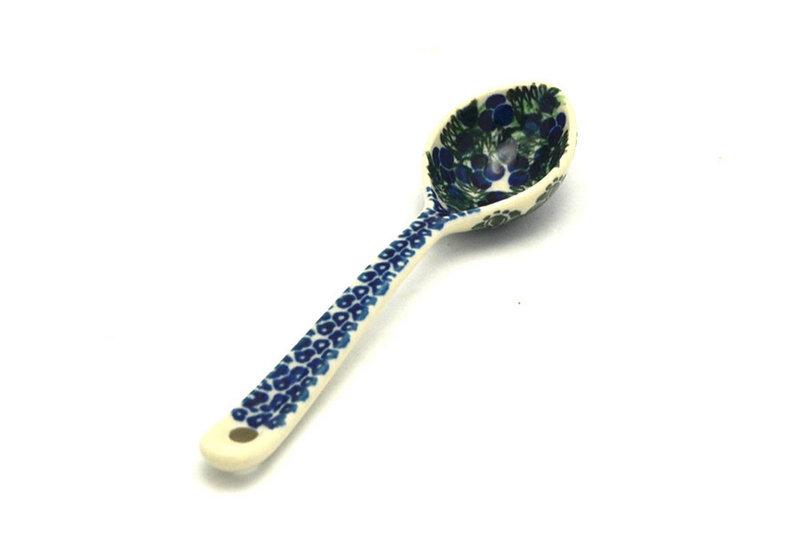 Ceramika Artystyczna Polish Pottery Spoon - Medium - Huckleberry 590-1413a (Ceramika Artystyczna)