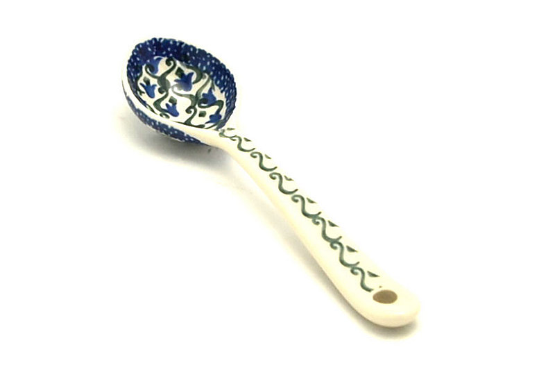 Ceramika Artystyczna Polish Pottery Spoon - Medium - Tulip Trellis 590-0585a (Ceramika Artystyczna)