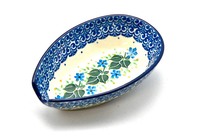 Ceramika Artystyczna Polish Pottery Spoon Rest - Ivy Trail 381-1898a (Ceramika Artystyczna)