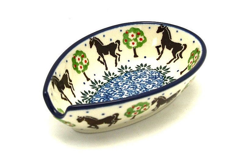 Ceramika Artystyczna Polish Pottery Spoon Rest - Mackintosh 381-2256a (Ceramika Artystyczna)