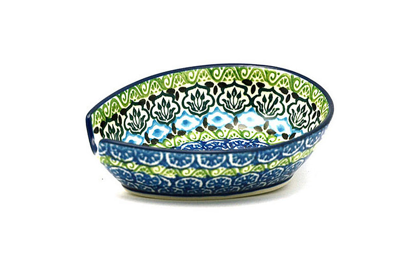 Polish Pottery Spoon Rest - Tranquility
