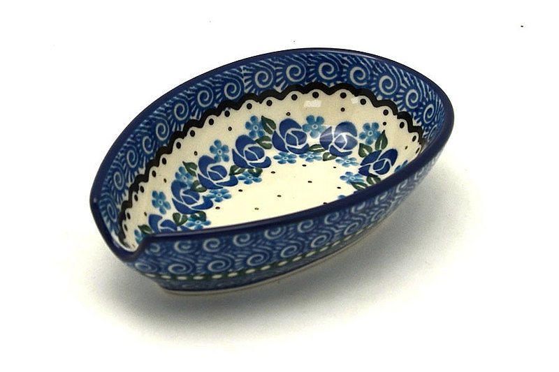 Ceramika Artystyczna Polish Pottery Spoon Rest - Twilight 381-0882a (Ceramika Artystyczna)
